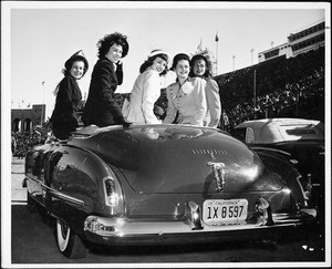 Homecoming Queen Charlene Hardey, 1948