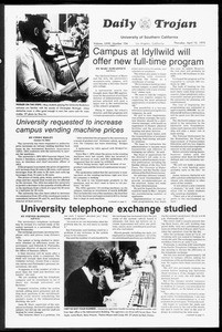 Daily Trojan, Vol. 67, No. 104, April 10, 1975