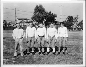 Kappa Alpha football group, 1933