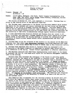 USC Faculty Senate minutes, 1971-11-17