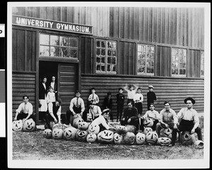 University of Southern California student Halloween party, ca. 1890