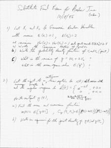 ECE 152C Grade Report, Spring 1986