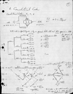 Notes on Convolutional Codes