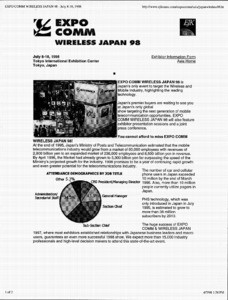 EXPO COMM Wireless Japan '97 Conference Program