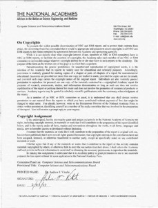 Comments on NRC Report on "Networked Sysems of Embedded Computers: An Agenda for Research."