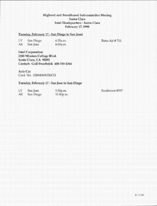 Travel Information