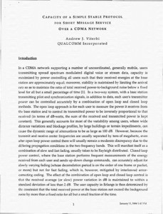 Email, Jack K. Wolf to Andrew J. Viterbi, October 20, 1993