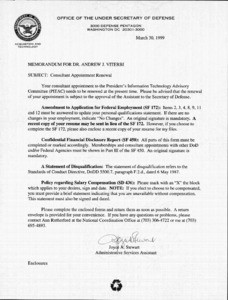 Andrew J. Viterbi (biographical sketch)