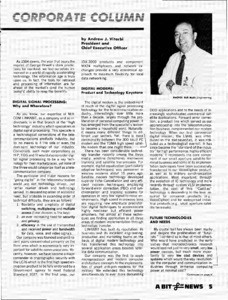 Andrew J. Viterbi, Corporate Column, A Bit of LNews