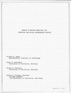 Letter, David L. Cohn to Andrew J. Viterbi, August 16, 1982