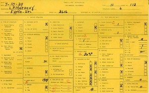 WPA household census for 3616 EFFIE, Los Angeles