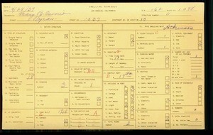 WPA household census for 1037 BYRAM ST, Los Angeles