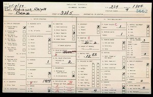 WPA household census for 3215 BOAZ ST, Los Angeles