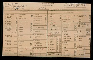 WPA household census for 1001 E 74TH STREET, Los Angeles County