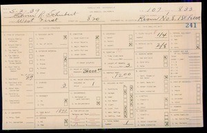 WPA household census for 820 W 1ST ST, Los Angeles