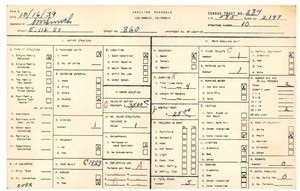 WPA household census for 860 EAST 116TH STREET, Los Angeles County