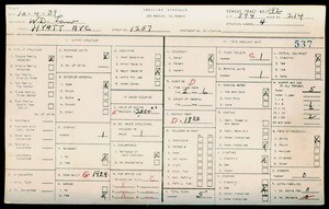 WPA household census for 1257 HYATT AVE, Los Angeles County