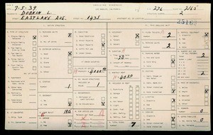 WPA household census for 1435 EASTLAKE, Los Angeles