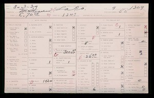 WPA household census for 1247 E 70TH STREET, Los Angeles County