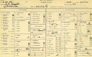 WPA household census for 2417 FOLSOM, Los Angeles