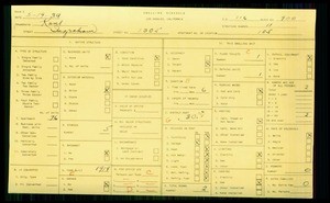 WPA household census for 1305 INGRAHAM ST, Los Angeles