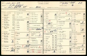WPA household census for 300 W 38TH STREET, Los Angeles County