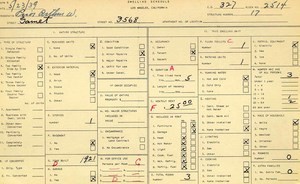 WPA household census for 3568 GARNET, Los Angeles