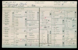 WPA household census for 906 W 49TH ST, Los Angeles County