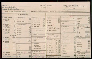 WPA household census for 221 W VERNON AVE, Los Angeles County