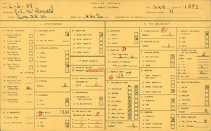 WPA household census for 621 1/2 W AVENUE 28, Los Angeles