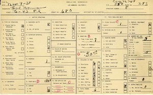 WPA household census for 680 E 43RD, Los Angeles
