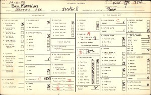 WPA household census for 522 1/2 BROOKS AVE, Los Angeles County