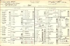 WPA household census for 1701 W 71ST ST, Los Angeles County
