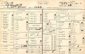 WPA household census for 1263 40TH PLACE, Los Angeles County