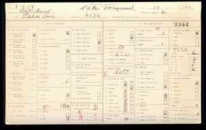 WPA household census for 6136 PALA AVENUE, Maywood, Los Angeles County