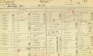 WPA household census for 459 S ARIZONA
