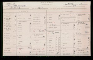 WPA household census for 1456 BUTLER AVENUE, Los Angeles County
