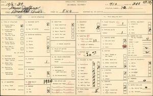 WPA household census for 844 BROOKS AVE, Los Angeles County