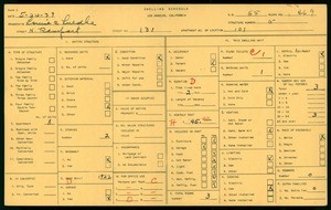 WPA household census for 131 N RAMPART, Los Angeles