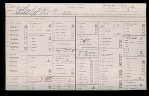 WPA household census for 2621 KERCKOFF AVENUE, Los Angeles County