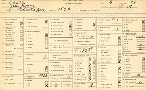 WPA household census for 1573 BLAKE AVE, Los Angeles