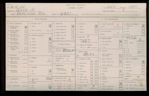 WPA household census for 4201 BERENICE AVE, Los Angeles