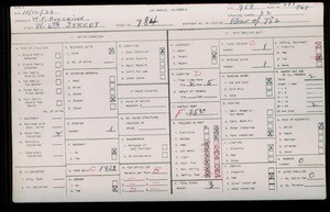 WPA household census for 784 W 6TH STREET, Los Angeles County
