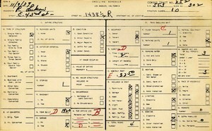 WPA household census for 1438 E 43RD, Los Angeles