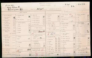 WPA household census for 3475 SISKIYOU, Los Angeles
