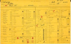 WPA household census for 4242 WALL, Los Angeles
