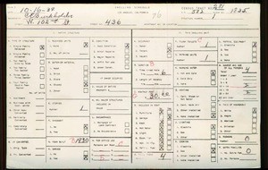 WPA household census for 436 W 102ND STREET, Los Angeles