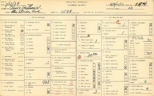 WPA household census for 1538 SOUTH STONER AVE, Los Angeles