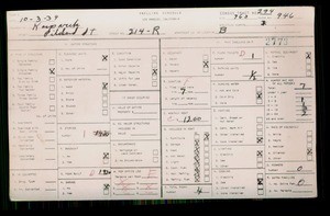 WPA household census for 214 PILCHARD, Los Angeles County
