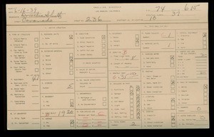 WPA household census for 236 S CORONADO, Los Angeles